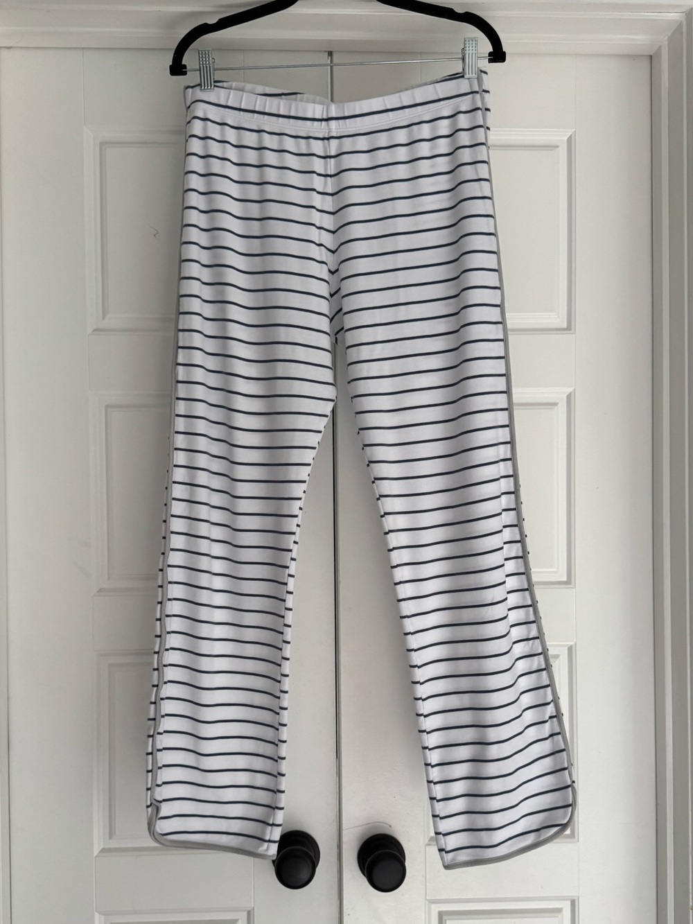 Lake Pima Cotton Stripe Pajama Pants, Medium